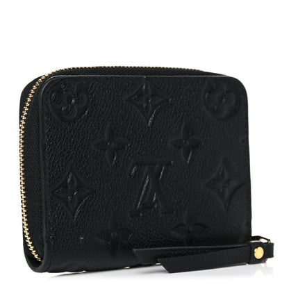 Louis Vuitton Empreinte Zippy Coin Purse Black 3 of 11