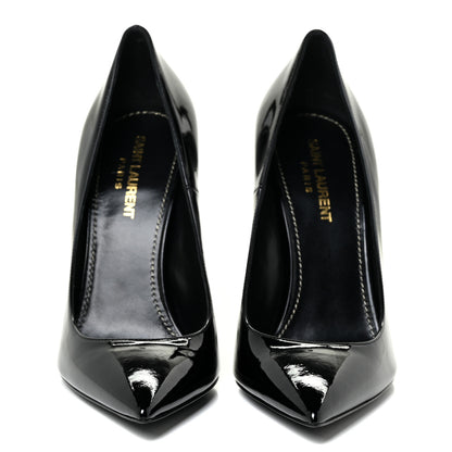 Saint Laurent Patent Opyum 110 Pumps 38 Black 2 of 16