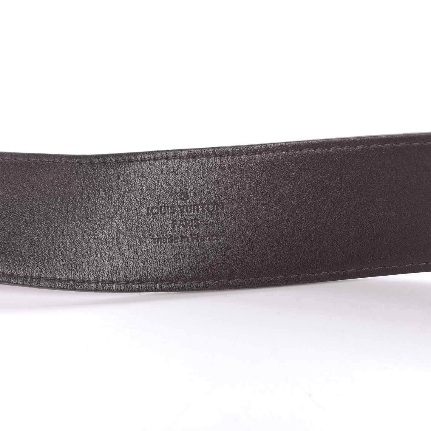 Damier Ebene 40mm LV Initiales Belt 90 36