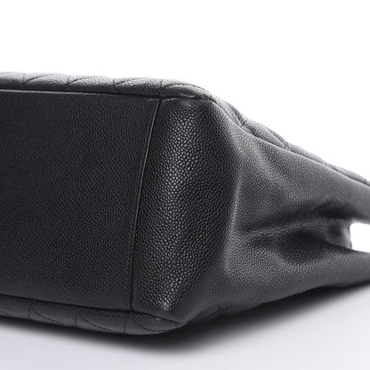 Chanel Caviar Quilted Grand Shopping Tote GST Black 9 of 17