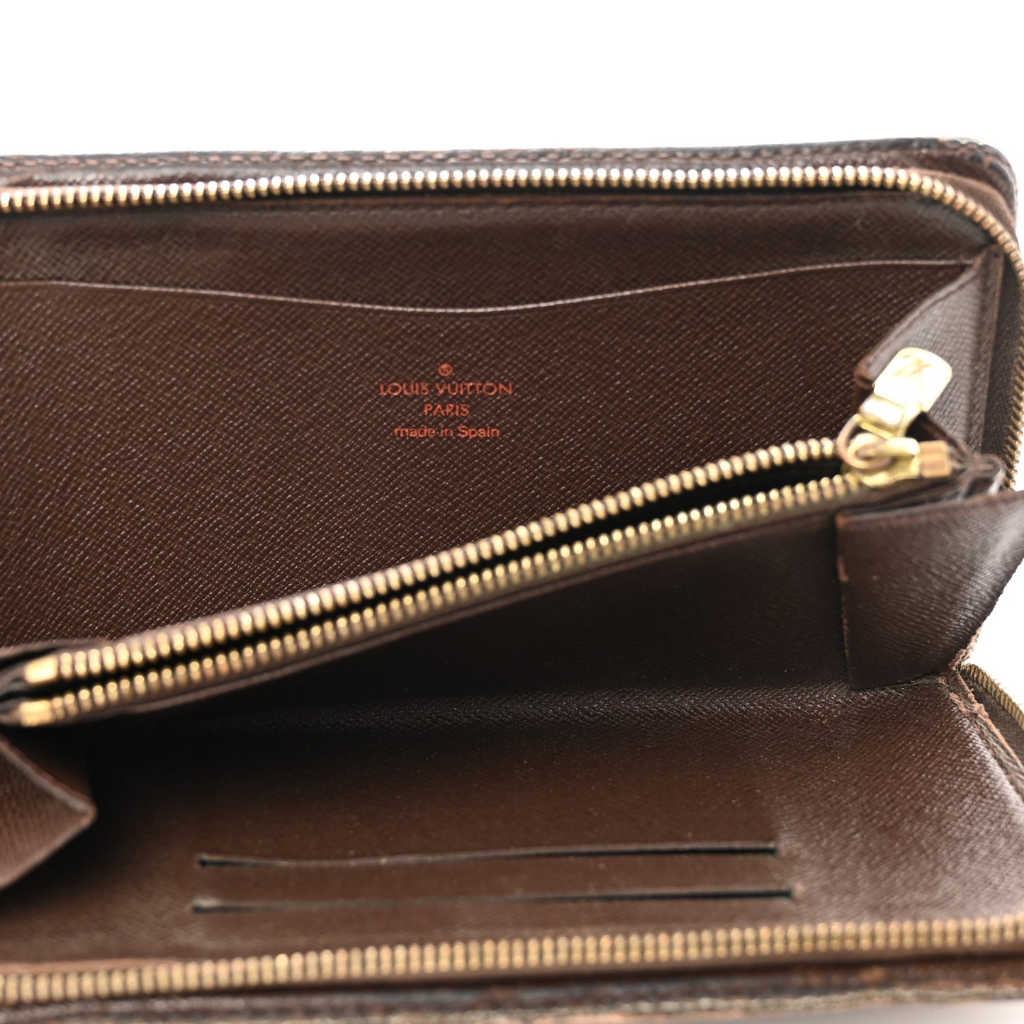 Damier Ebene Porte-Monnaie Zippy Wallet