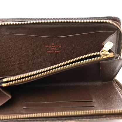 Louis Vuitton Damier Ebene Porte-Monnaie Zippy Wallet 5 of 12