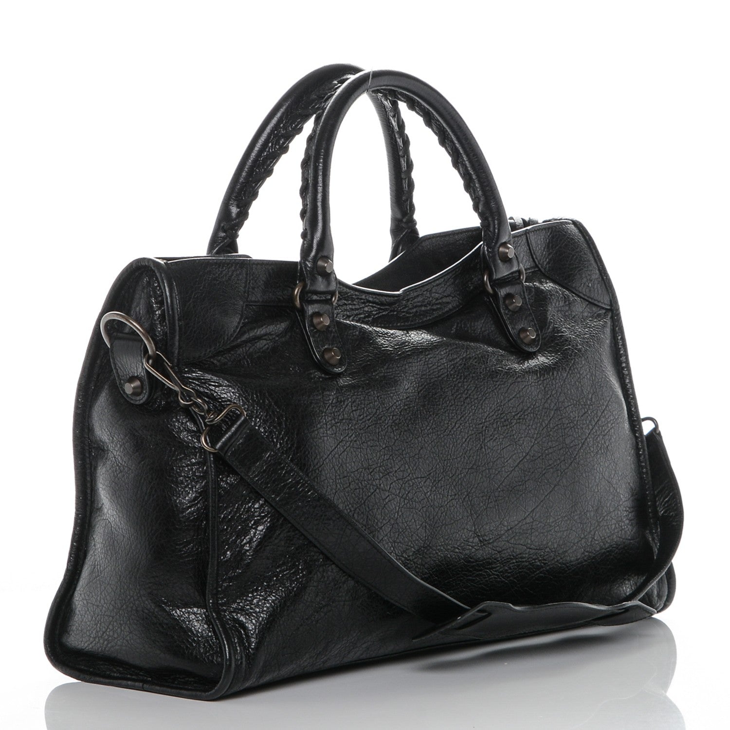 Balenciaga Agneau Classic Hardware City Black 3 of 7