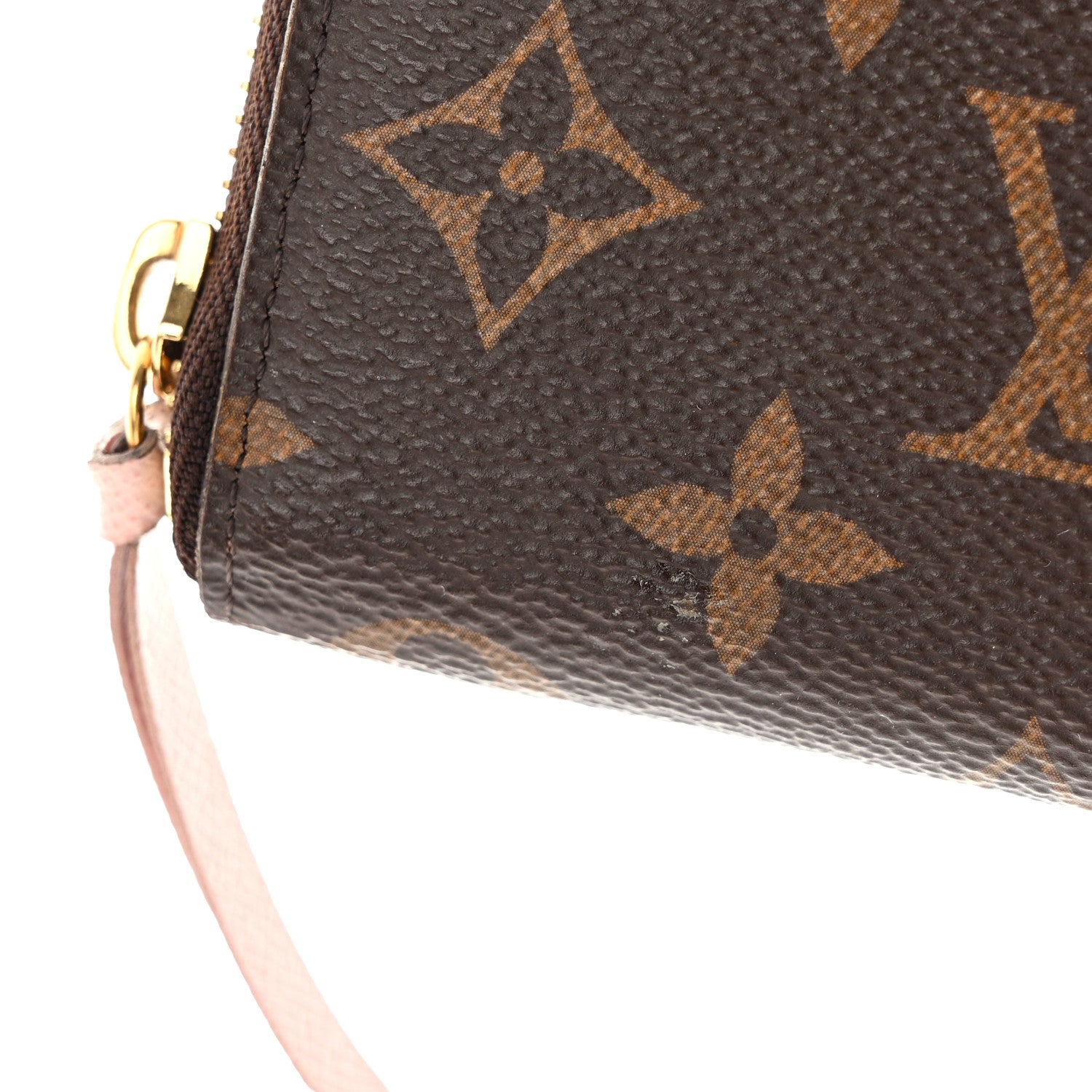 Louis Vuitton Monogram Clemence Wallet Rose Ballerine 11 of 13
