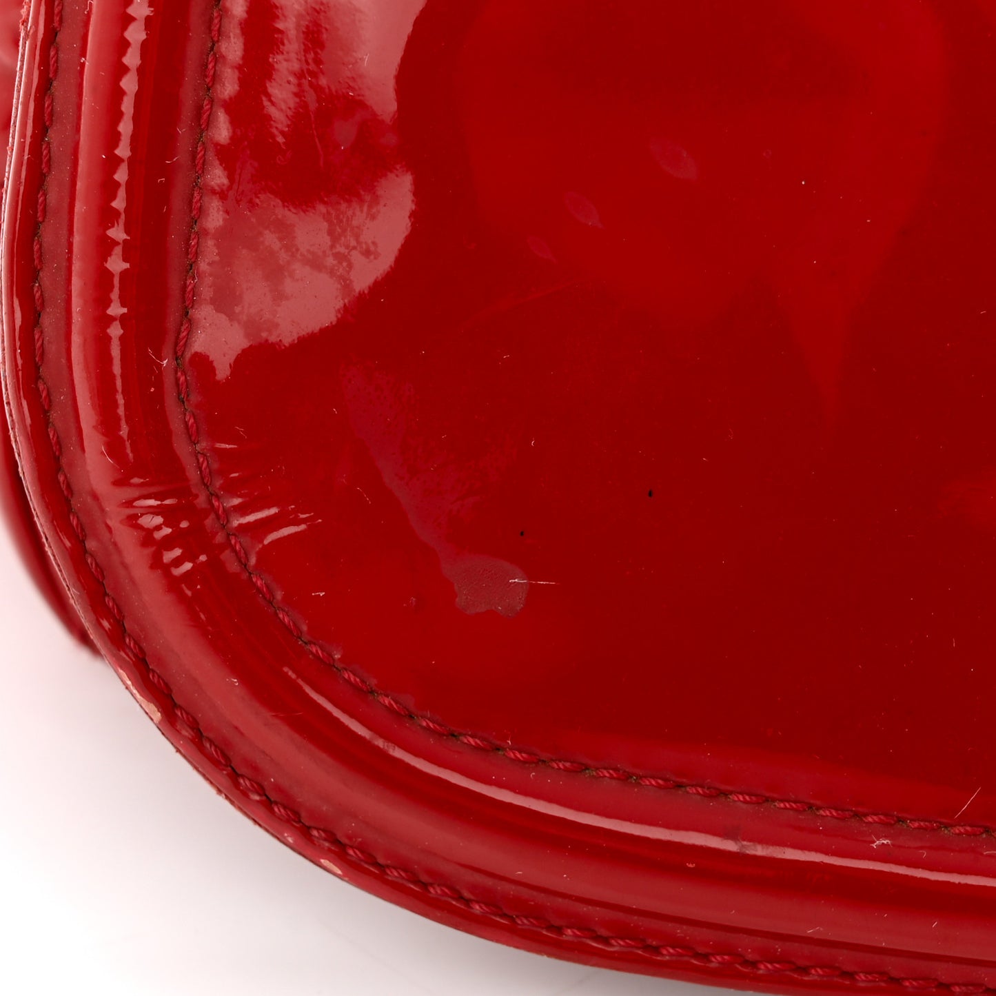 Vinyl CC Lipstick Accordion Flap Red