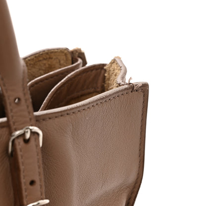 Balenciaga Veau Papier A6 Zip Around Tote Castagna 11 of 15