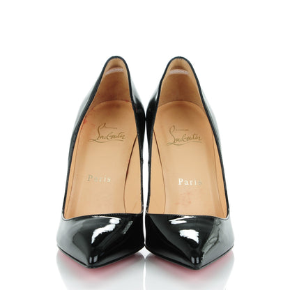 Christian Louboutin Patent Pigalle 100 Pumps 35 Black 2 of 8