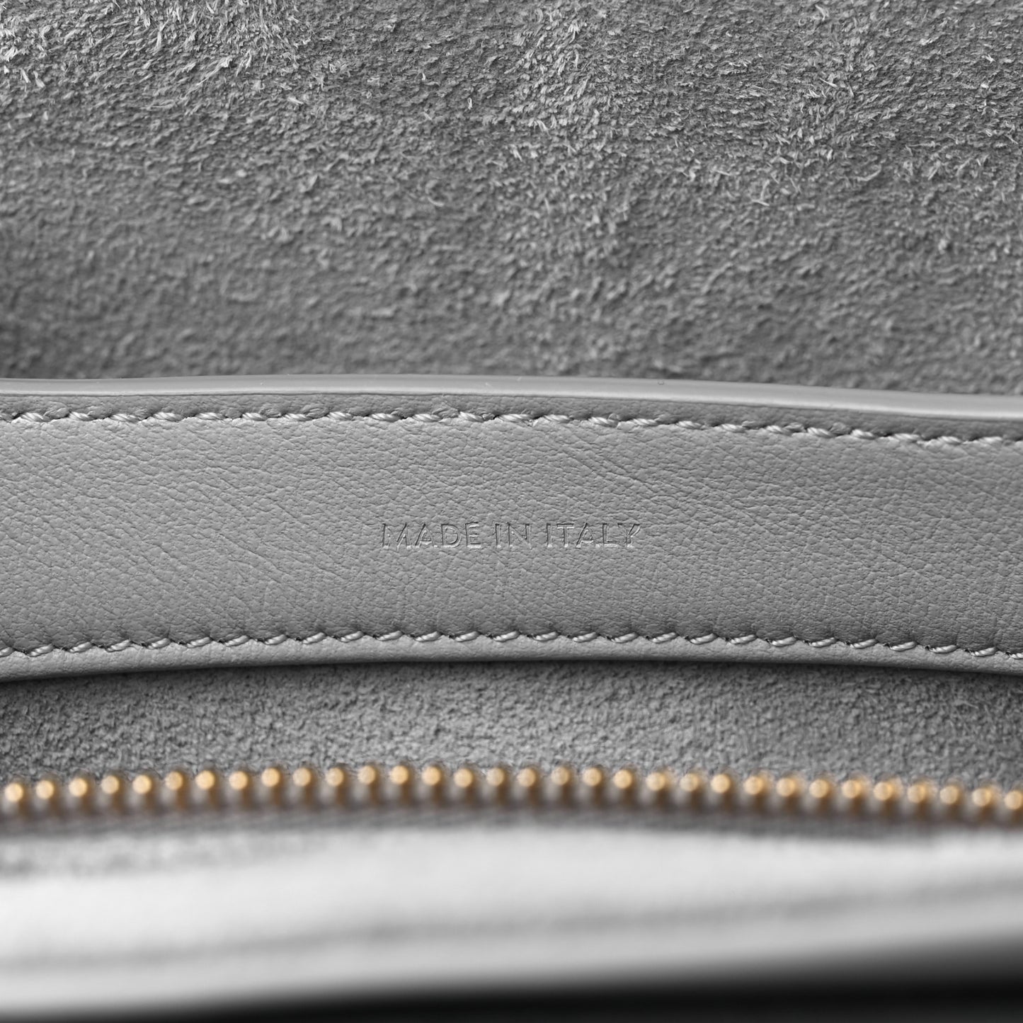 Smooth Calfskin Teen Soft 16 Shoulder Bag Light Grey