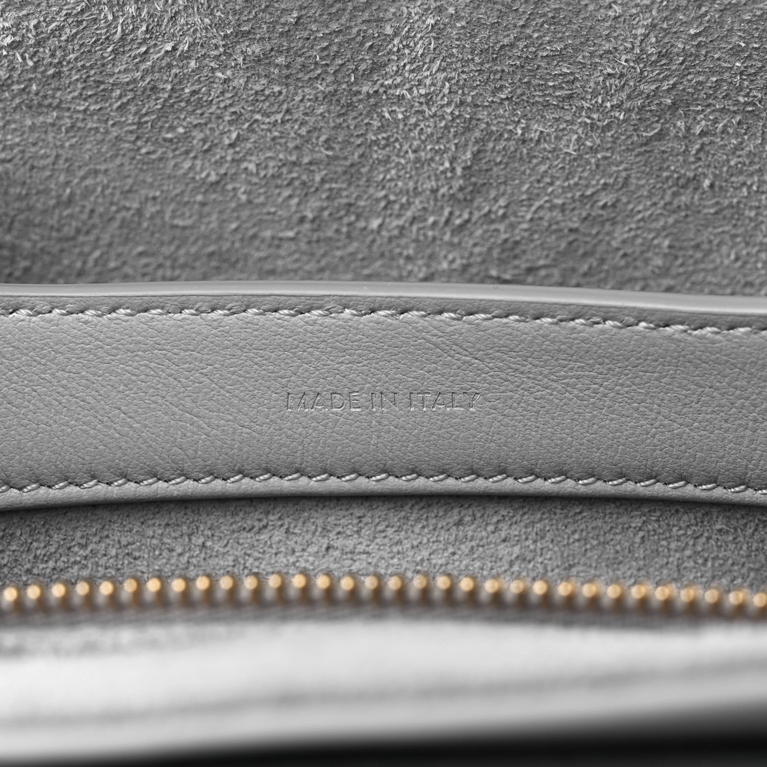 Celine Smooth Calfskin Teen Soft 16 Shoulder Bag Light Grey 6 of 8