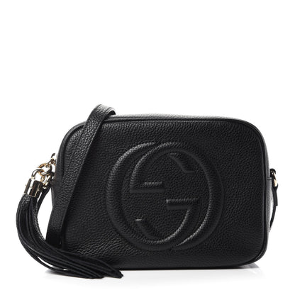 Gucci Pebbled Calfskin Small Soho Disco Bag Black 1 of 12