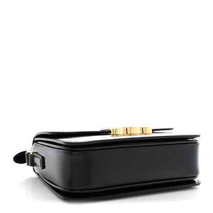 Celine Shiny Calfskin Teen Triomphe Black 4 of 10