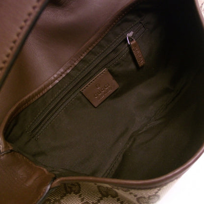 Gucci Monogram Jackie O Flap Hobo 6 of 9