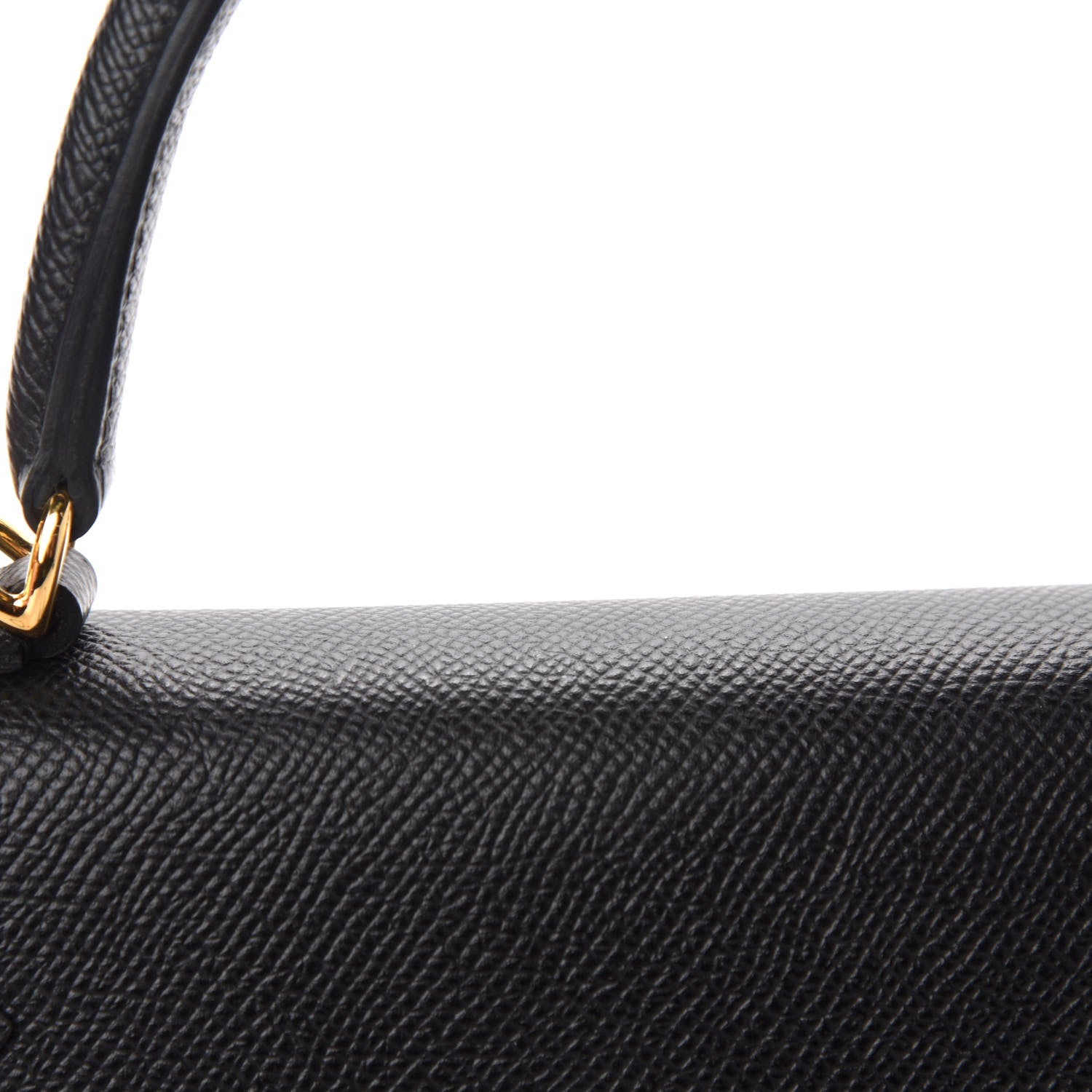 Hermes Epsom Kelly Sellier 25 Black 9 of 14