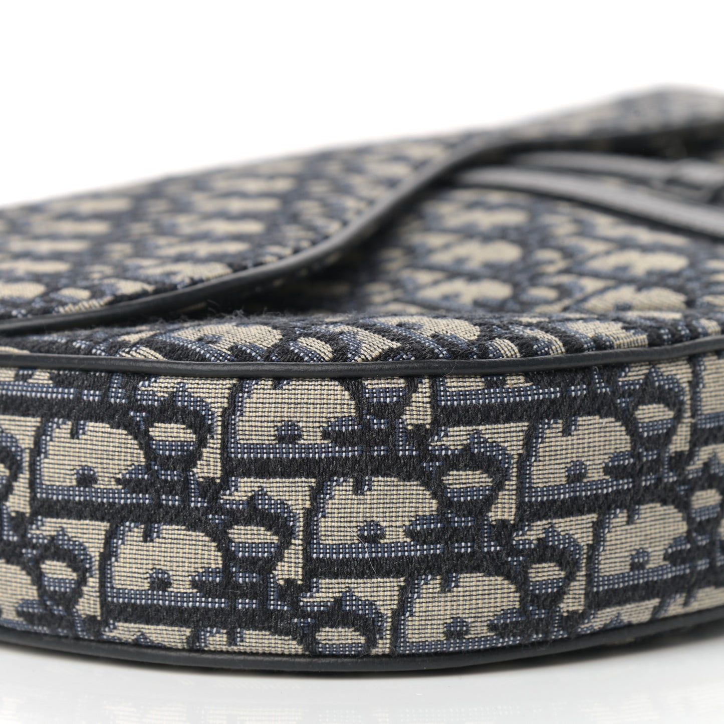 Oblique Mens Maxi Saddle Bag Blue