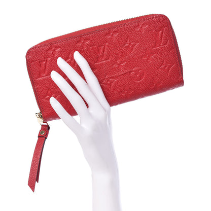 Louis Vuitton Empreinte Zippy Wallet Scarlet 2 of 11