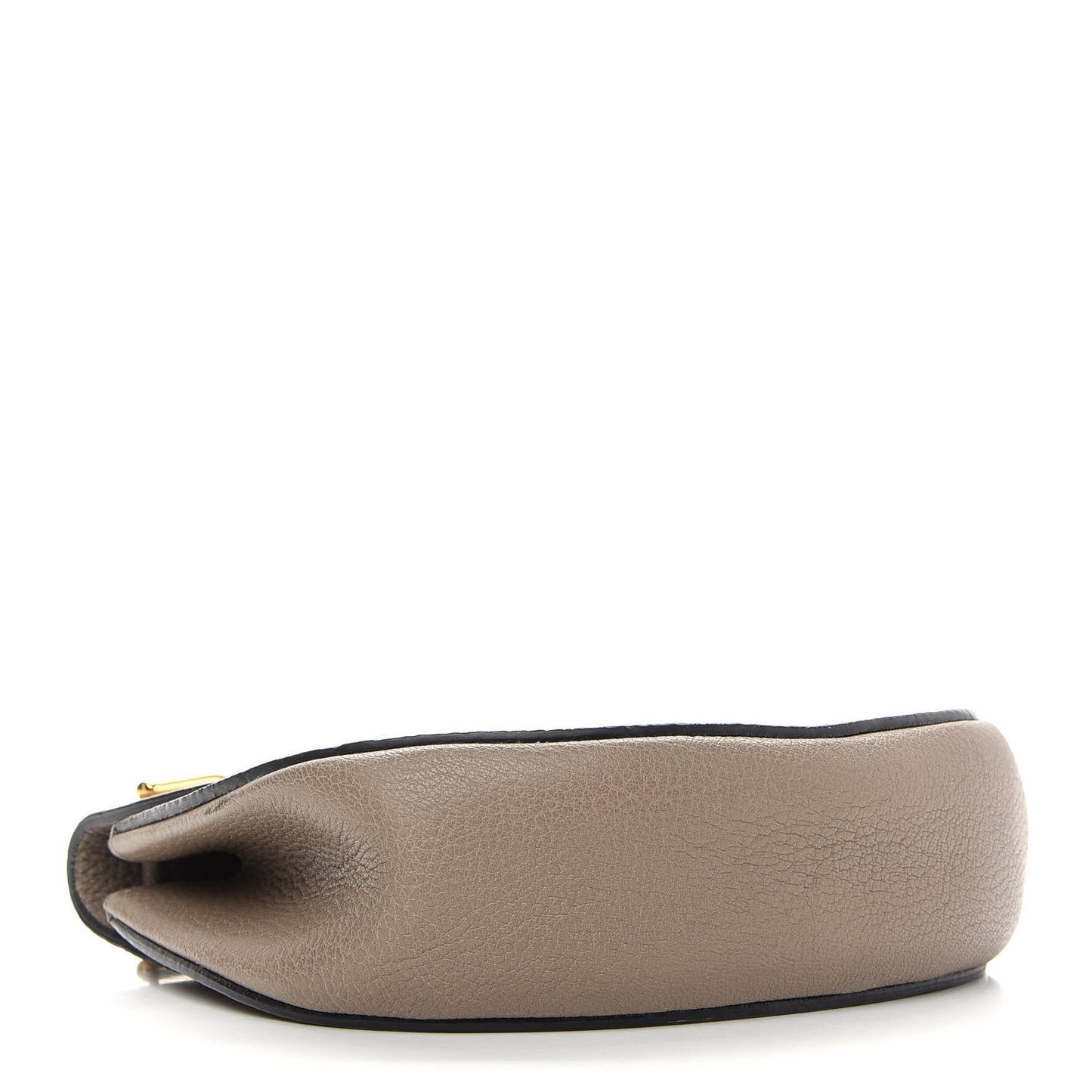 Grained Lambskin Drew Shoulder Bag Motty Grey