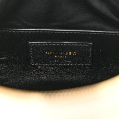 Saint Laurent Lambskin Monogram Small Sade Tube Bag Blanc Vintage 6 of 10