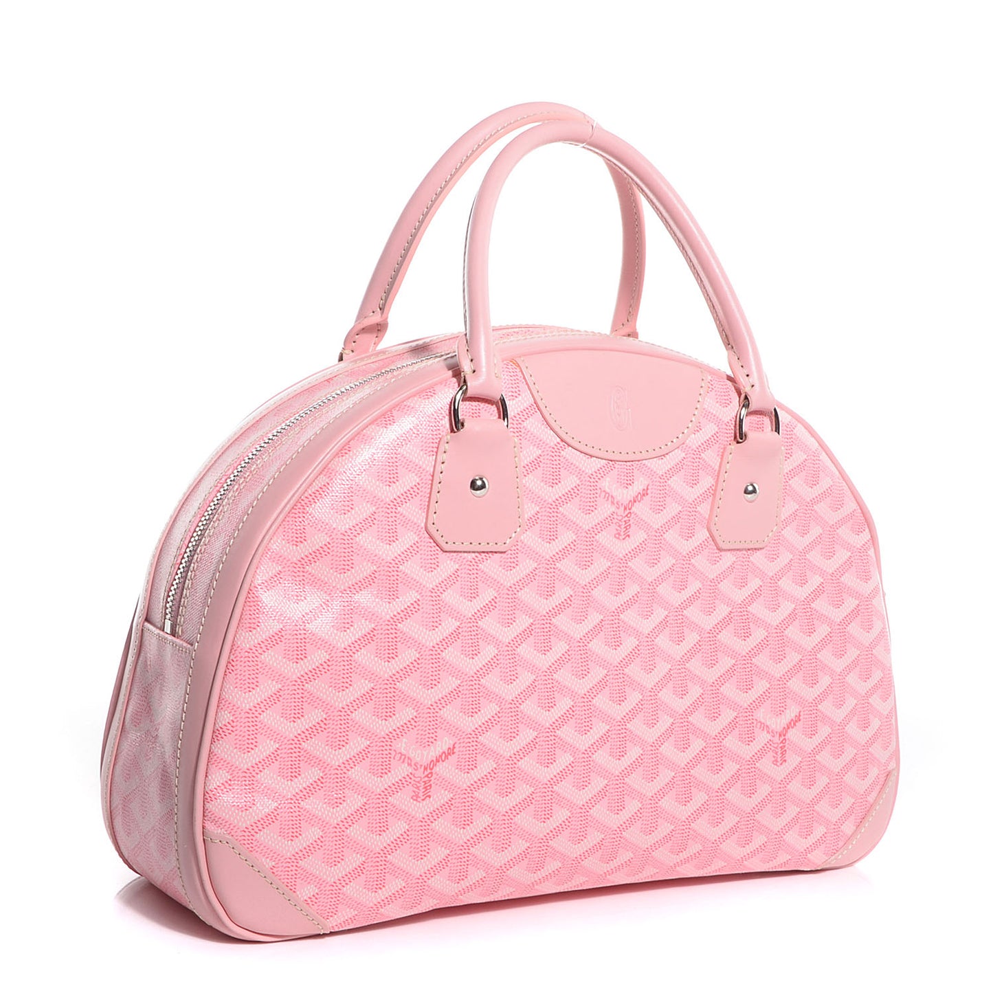 Goyardine Saint Jeanne MM Bowler Pink