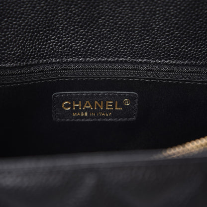 Chanel Caviar Quilted Grand Shopping Tote GST Black 6 of 8