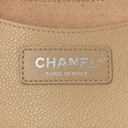Chanel Caviar Perforated Messenger Bag Coral 6 of 11