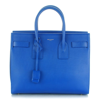 Saint Laurent Calfskin Small Sac De Jour Cobalt 1 of 7