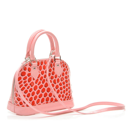 Louis Vuitton Vernis Jungle Dots Alma BB Sugar Pink Poppy 3 of 6