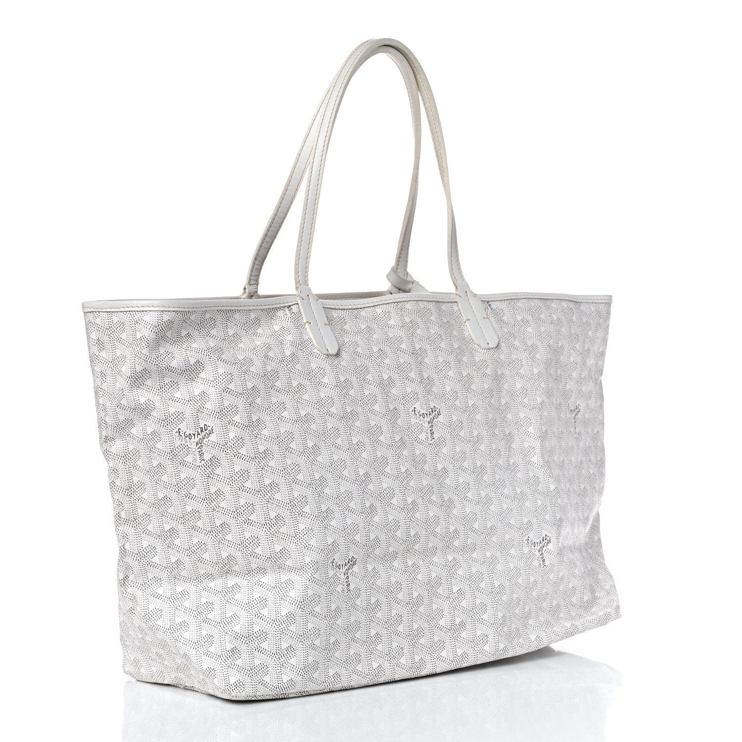 Goyard Goyardine Saint Louis PM White 3 of 17