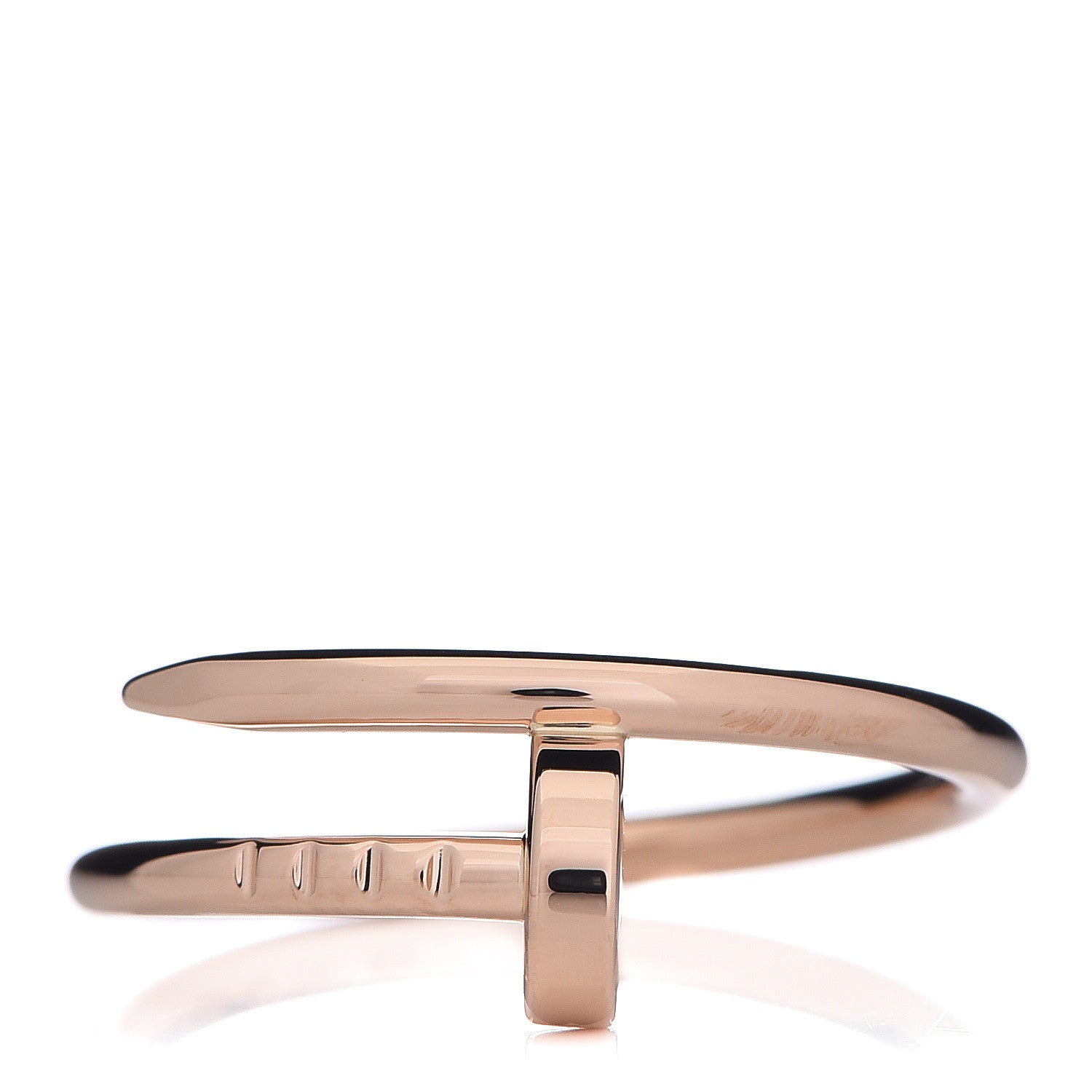 Cartier 18K Pink Gold Small Juste Un Clou Ring 50 5.25 1 of 7