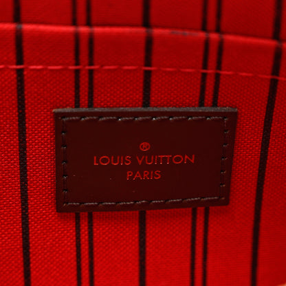 Louis Vuitton Damier Ebene Neverfull MM GM Pochette 6 of 8