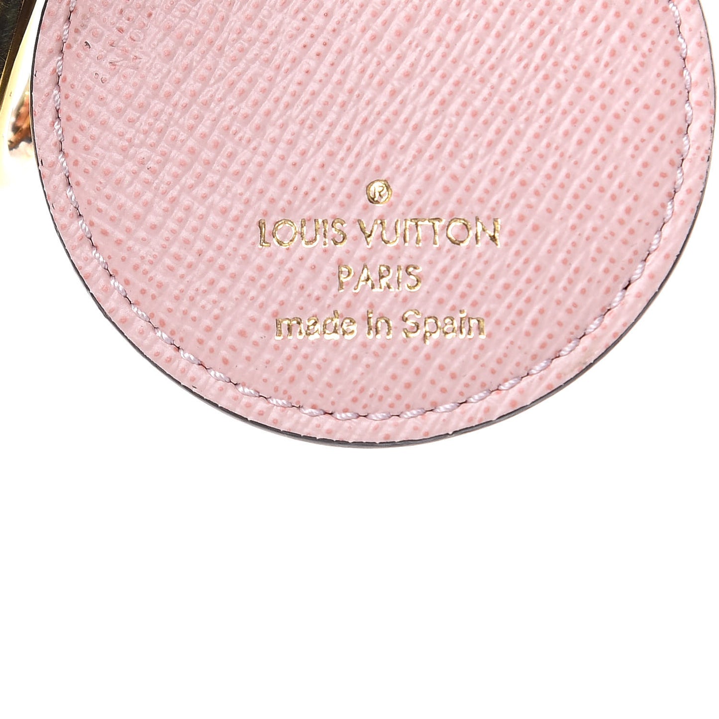 Calfskin Monogram World Tour Bag Charm Key Holder