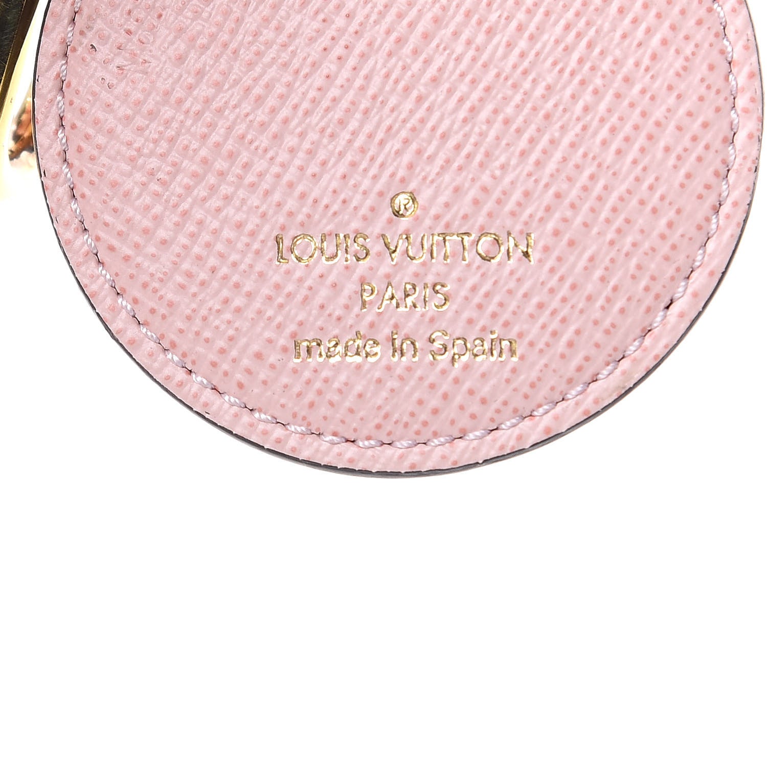 Louis Vuitton Calfskin Monogram World Tour Bag Charm Key Holder 3 of 4