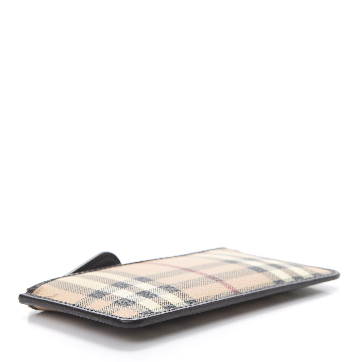 Burberry Haymarket Check Lindal Coin Case Chocolate 4 of 6
