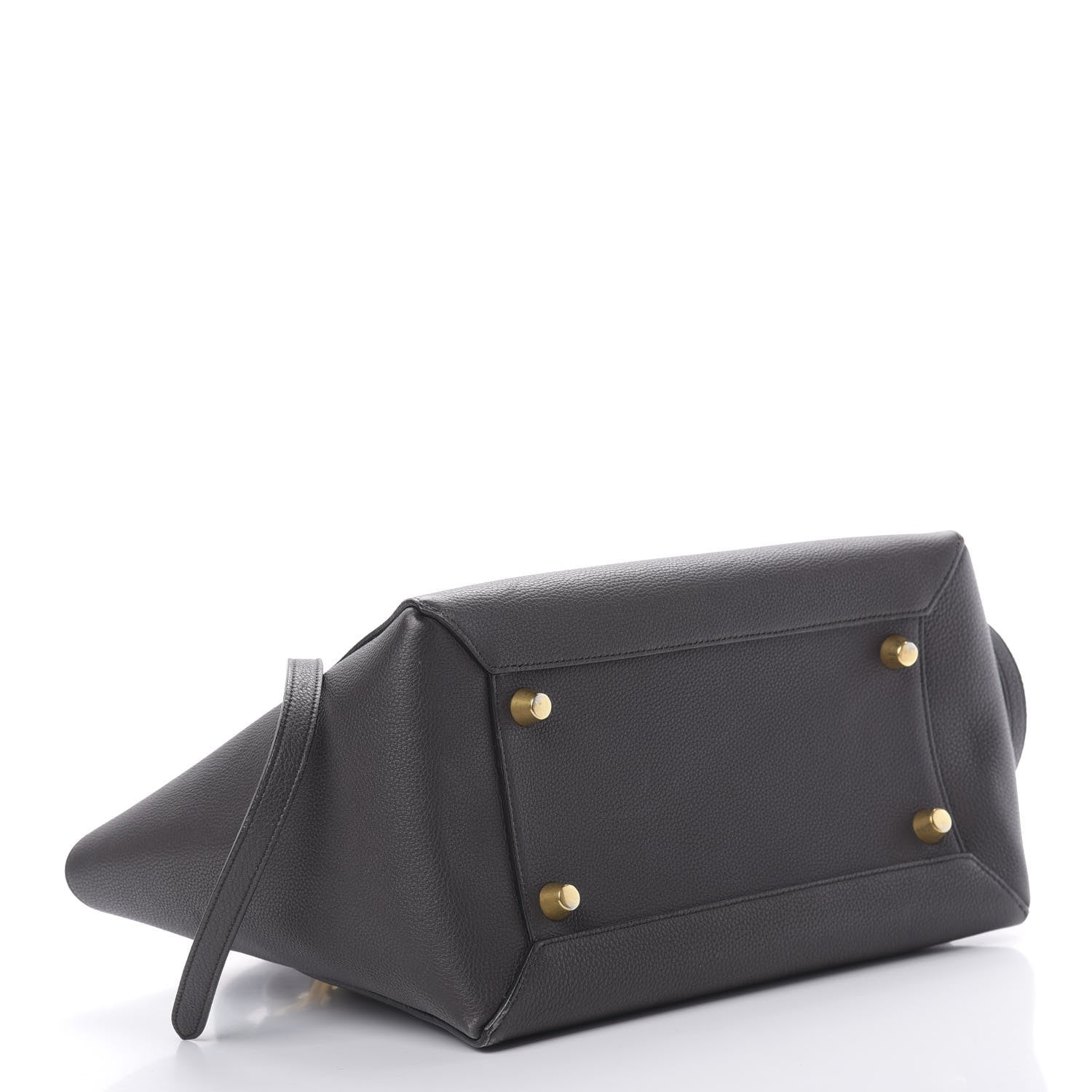 Celine Grained Calfskin Mini Belt Bag Dark Taupe 4 of 16