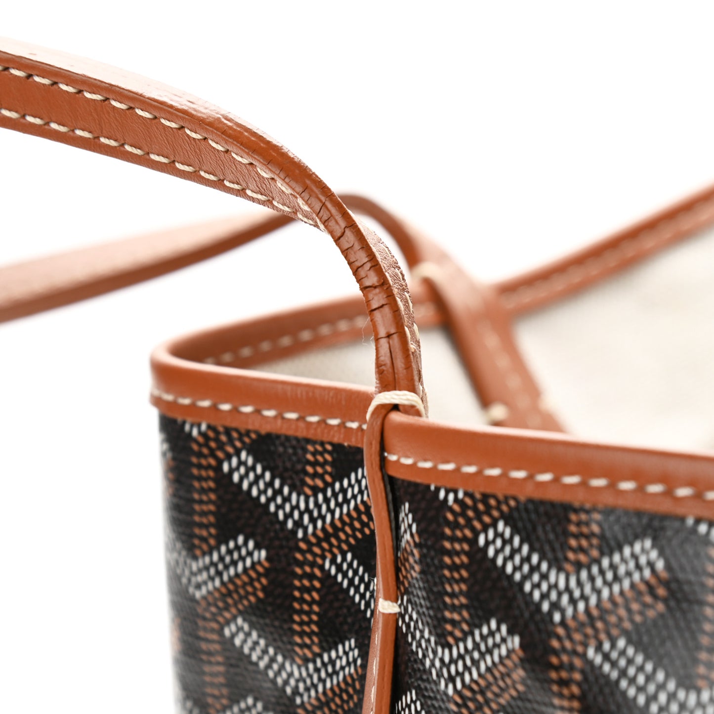Goyardine Saint Louis PM Black Gold