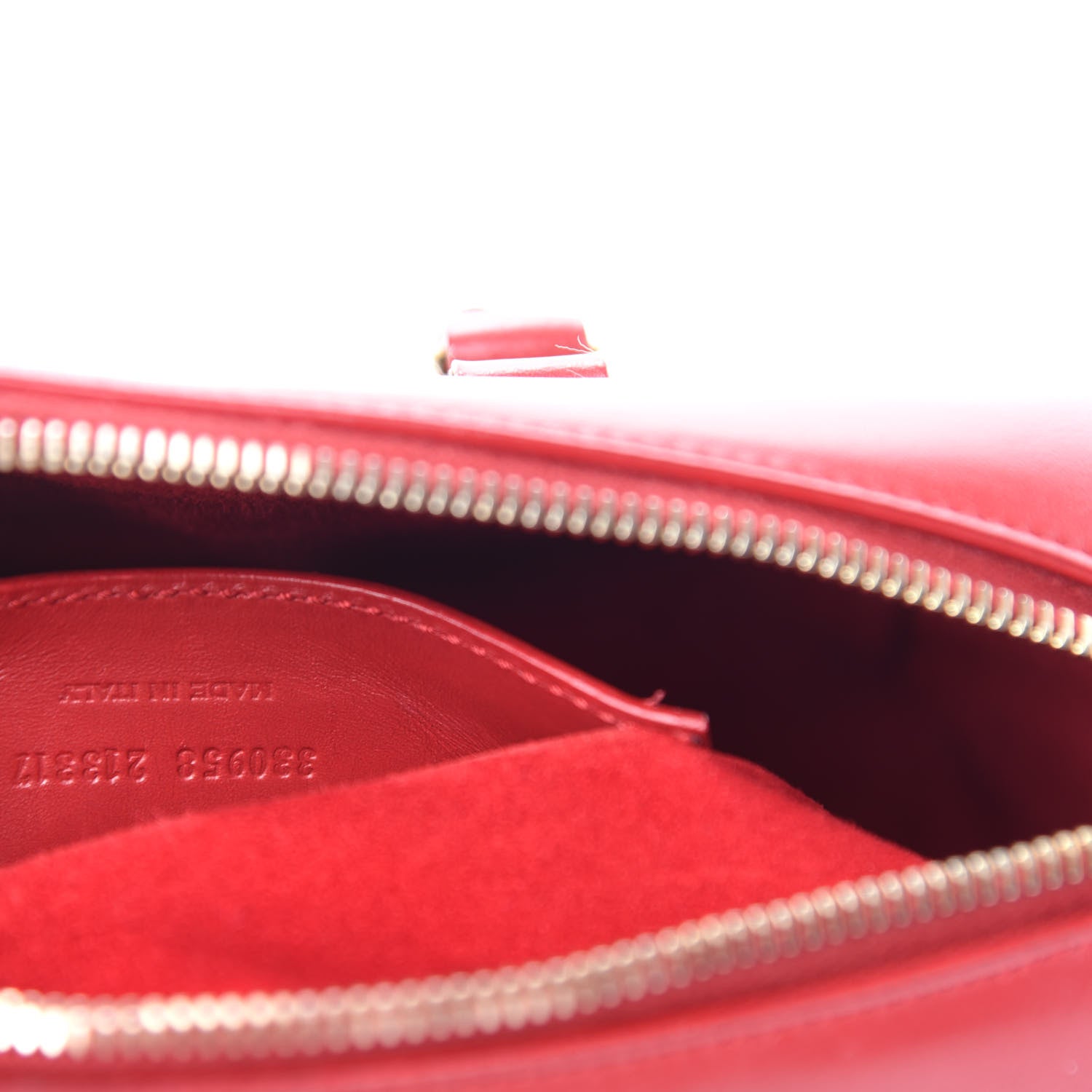 Saint Laurent Calfskin Classic Baby Duffle Red 12 of 13