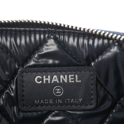 Chanel Denim Medium Deauville Pouch Dark Blue 6 of 8