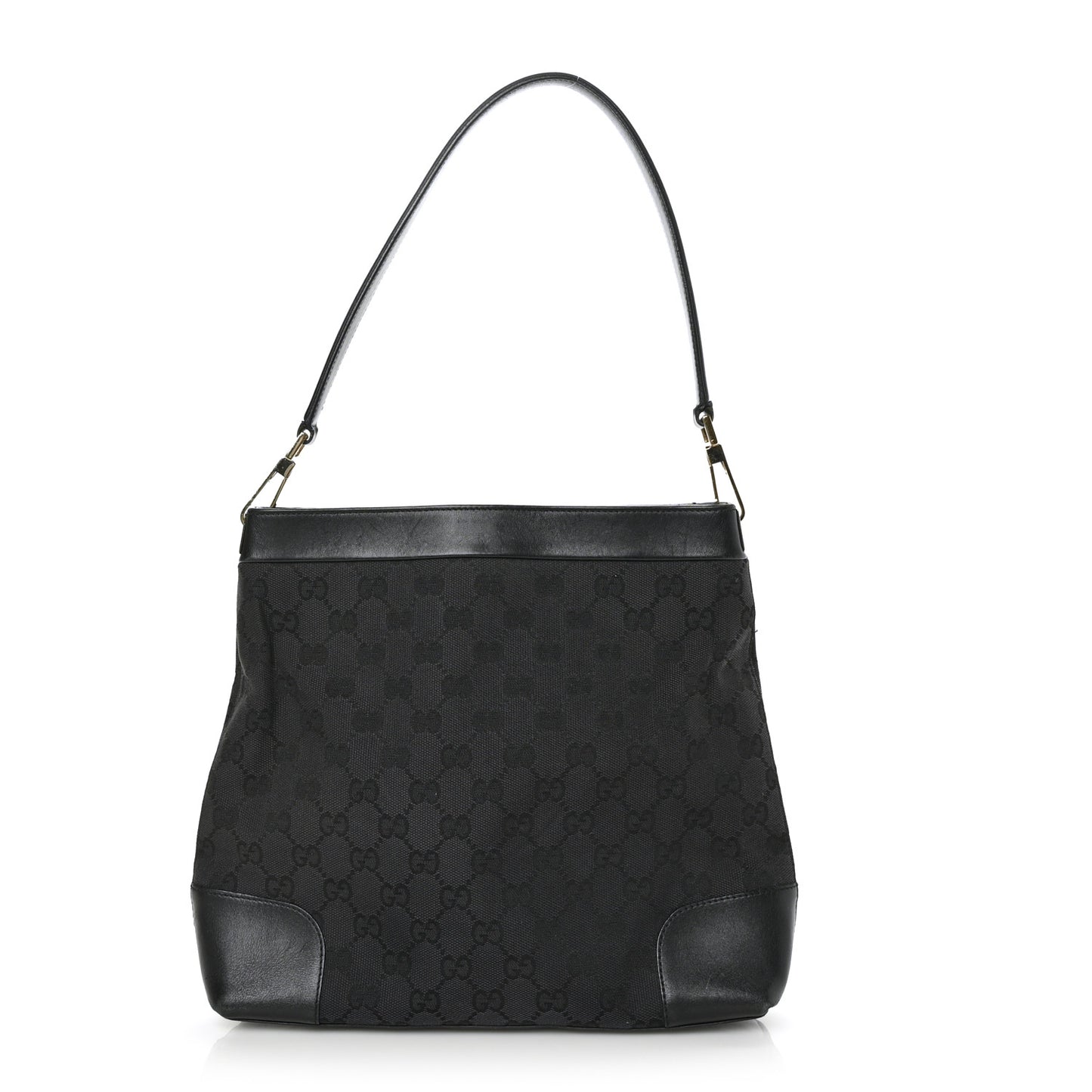 Monogram Shoulder Bag Black