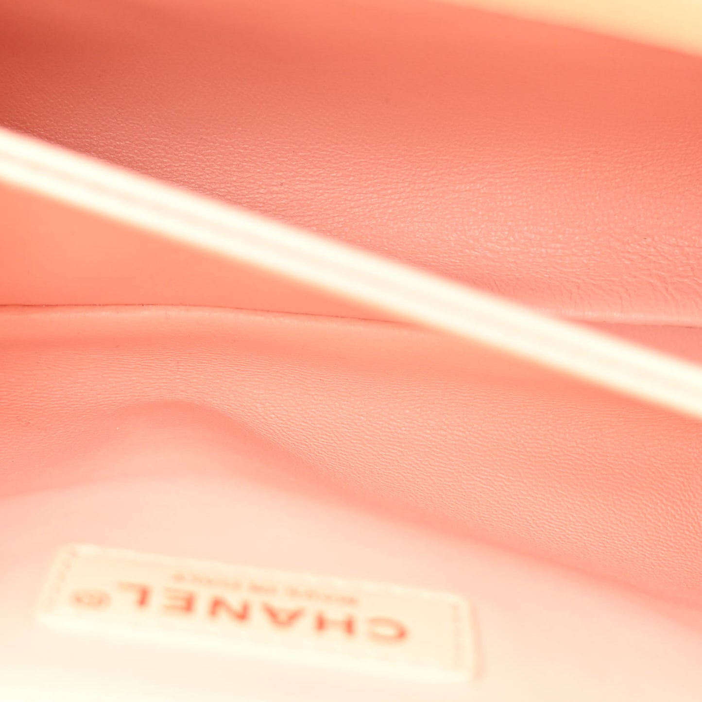 Caviar Quilted Mini Coco Handle Flap Light Pink