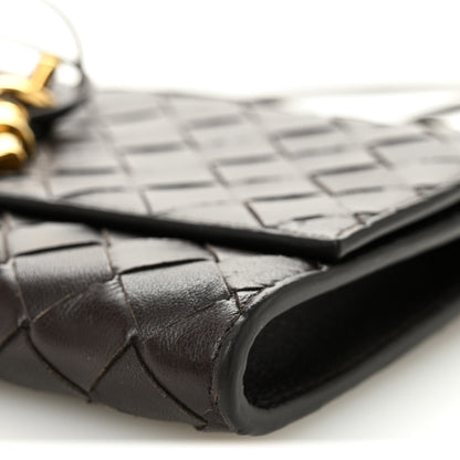 Bottega Veneta Nappa Intrecciato Andiamo Pouch On Strap Fondant 9 of 9