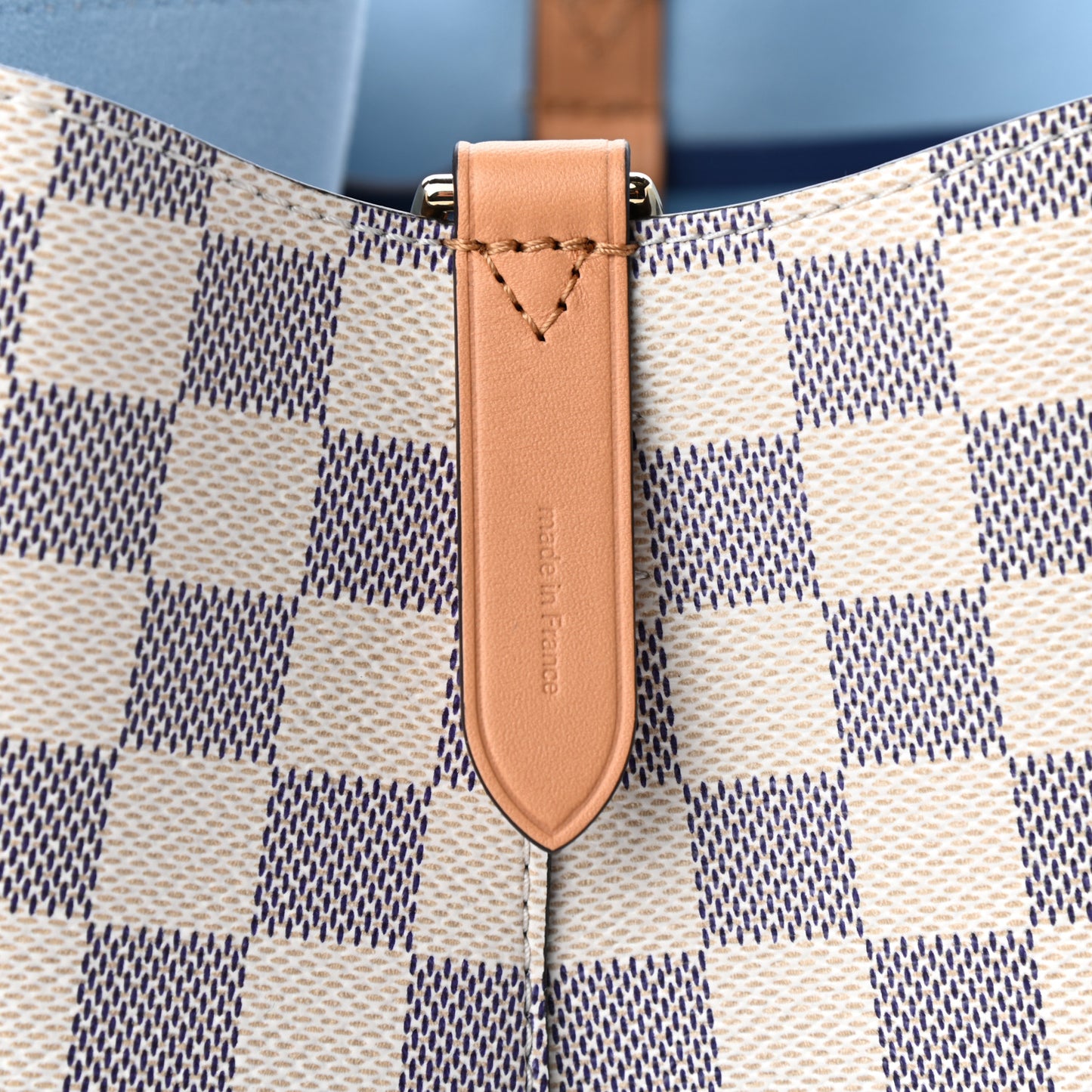 Damier Azur Braided Neonoe MM Blue