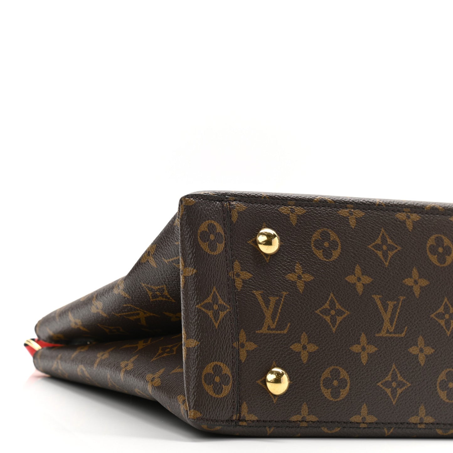 Monogram Flower Tote Coquelicot
