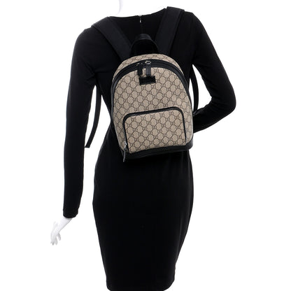 Gucci GG Supreme Monogram Small Eden Day Backpack Black 2 of 7