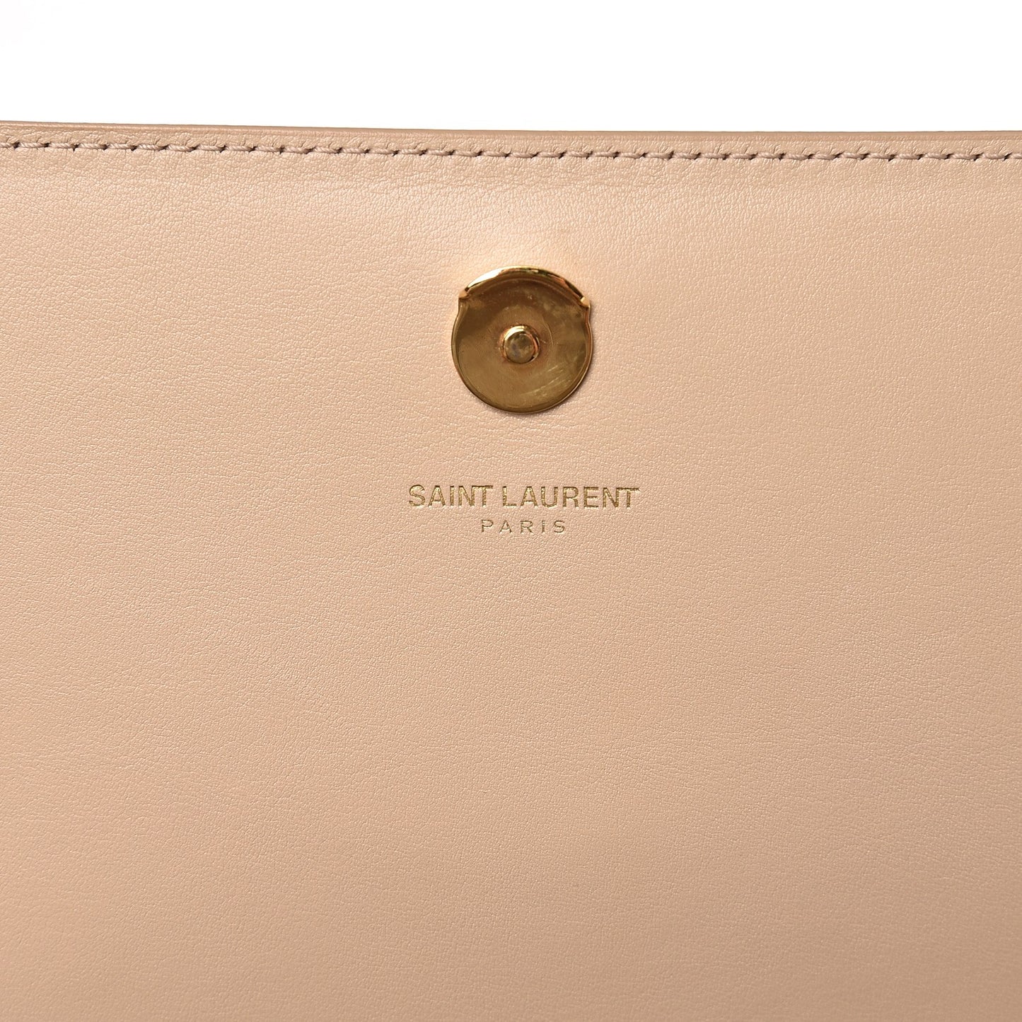Smooth Calfskin Medium Braided Monogram Kate Satchel Nude Powder