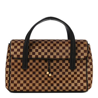 Louis Vuitton Damier Calf Hair Sauvage Lionne 1 of 9