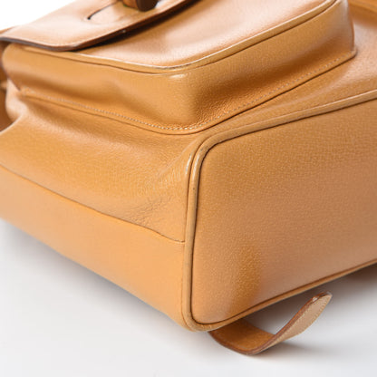 Gucci Cinghiale Bamboo Medium Backpack Tan 5 of 15