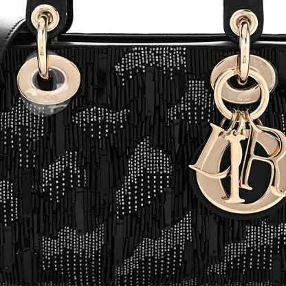 Christian Dior Sequins Beaded Fringe Lady D-Joy Black 8 of 11