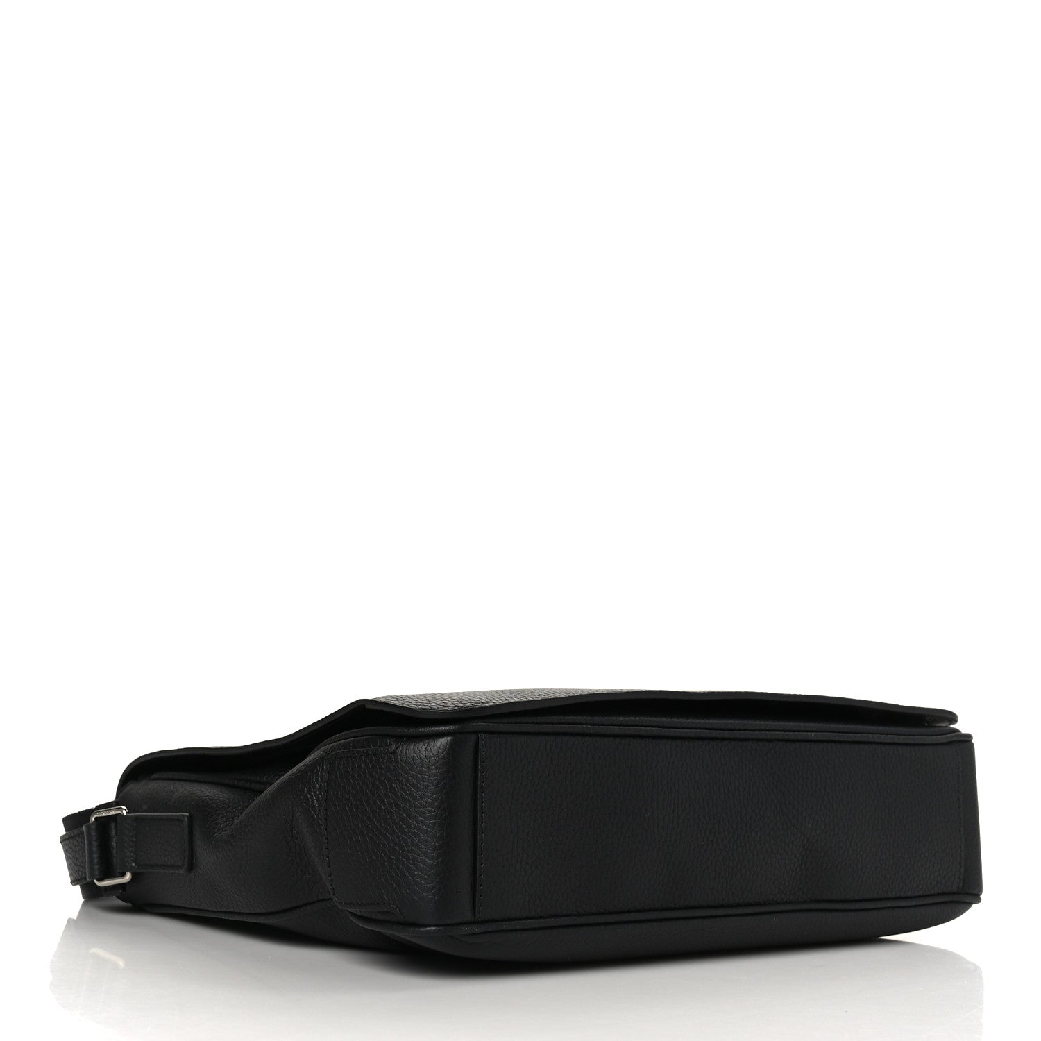 Burberry Calfskin Logo Messenger Black 4 of 8