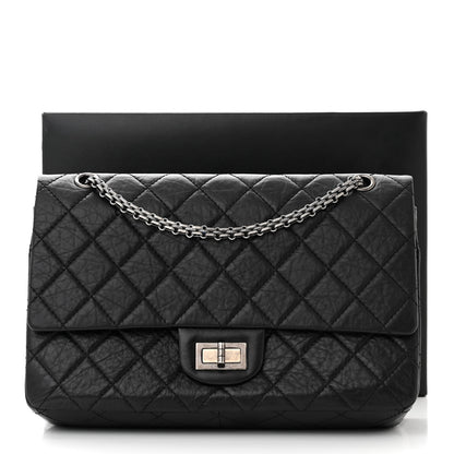 Chanel Aged Calfskin Quilted 2.55 Reissue 227 Flap Black 11 of 11
