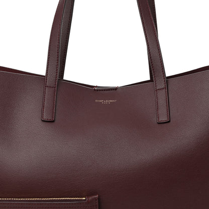 Saint Laurent Calfskin Large Shopping Tote Old Brandy 8 of 16