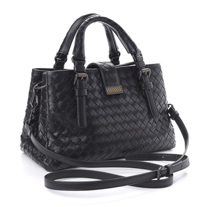 Bottega Veneta Calfskin Intrecciato Mini Roma Light Tourmaline 3 of 10
